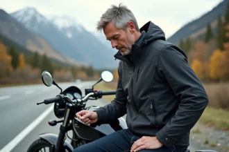 Veste chauffante pour moto offrant confort et protection contre le froid